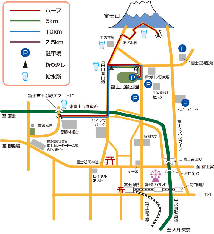コース案内図