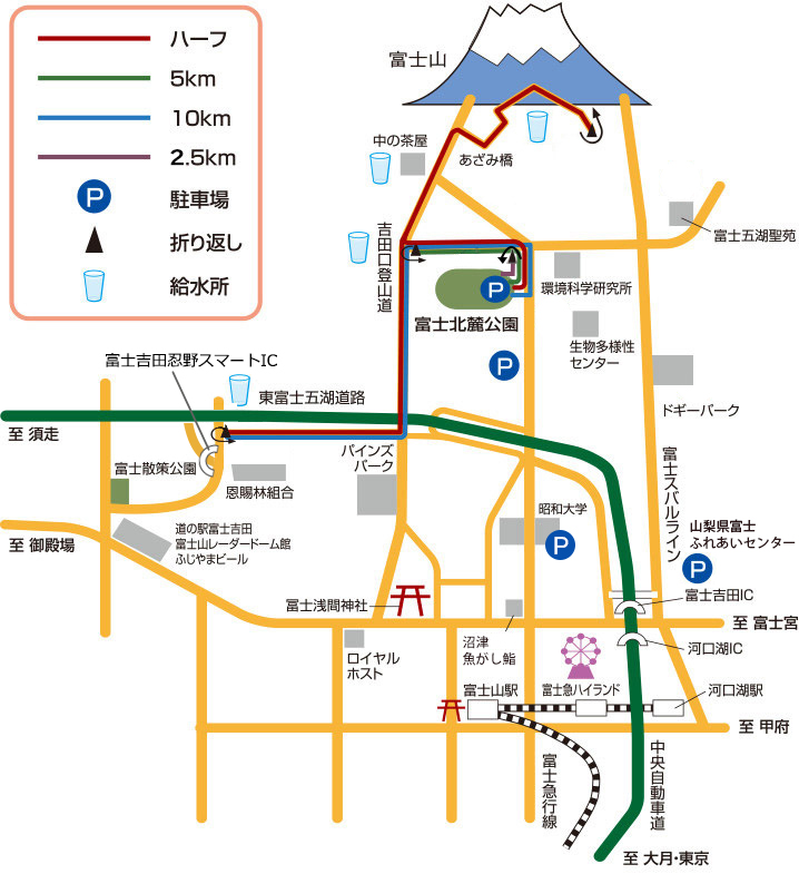 コース案内図